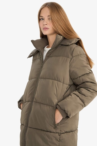 Defacto Su Geçirmez Regular Fit Kapüşonlu Parka F3557ax25wnkh402 Haki-kh402