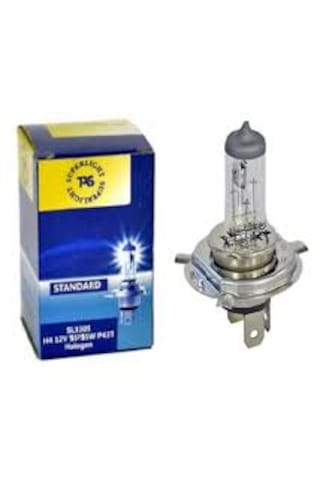 12v H4 Motosiklet Far Ampulü P43t 35/35w Hs1 Tip Superligt 1adet