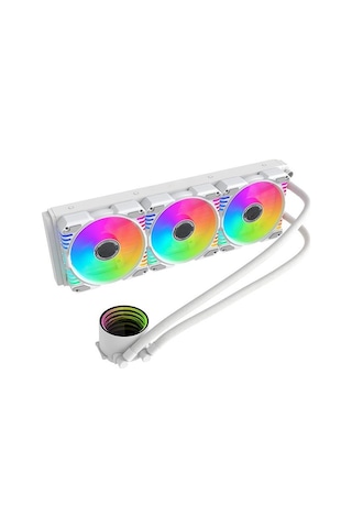 Snt Ss360-3f-w Argb 360mm. Beyaz Sıvı Soğutma Am4 Am5 Lga 1200 1700 20xx