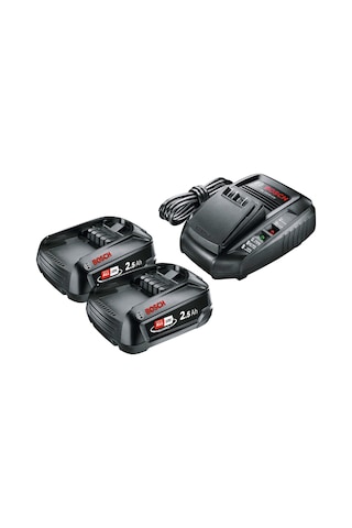 Bosch Al 1830 Cv Şarj Cihazı Set 2 Adet 18v 2.5ah W-b Yedek Akü
