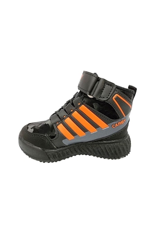 Carby 2021-b Bebe Sneakers Bot Siyah Oranj Füme Siyah