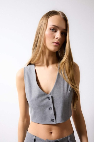 DeFacto Crop Blazer Yelek C2574AX24SPGR28