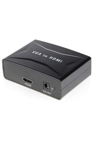 Vga To Hdmi Ses Çıkış Destekli Çevirici Dönüştürücü Adaptör