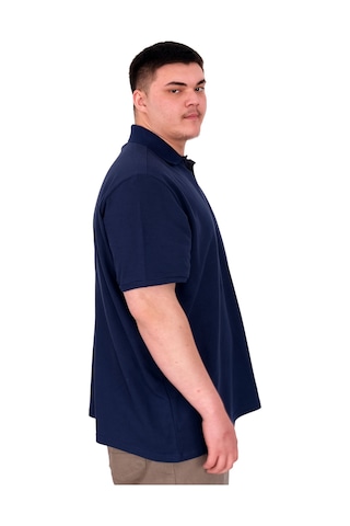 Mode Xl Büyük Beden Erkek T-shirt Polo Yaka Yourself U25310 İndigo İndigo