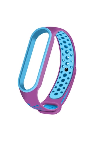 Ekılıf - Xiaomi Mi Band 5 Uyumlu - Kordon Silikon Kordon Krd-02 - No8