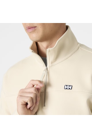 Helly Hansen Koster Sweat 1/2 Zip Erkek Polar-32481 Krem
