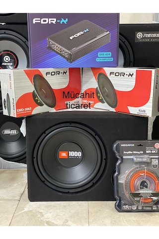 Jbl Paket 30cm Bass Forx 16cm Midrange İki Takım4 Kanallı Anfi