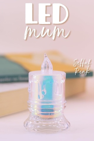 Lexroo 3 Adet Led Mum Simli Tipi Pil Dahil Dumansız Alev Ledli Yapay Dekoratif Mum Işığı Orta Pt421 Çok Renkli