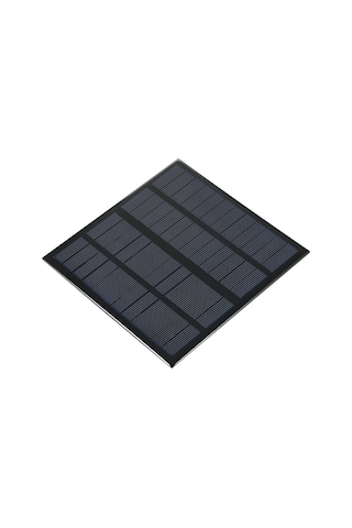 Moveevo 12v 3w Çok Kristal Güneş Paneli - Dıy Dış Mekan Enerji Kaynağı