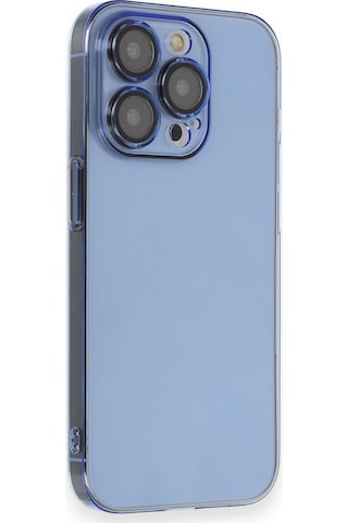Newface - 140 - Apple iPhone Uyumlu 13 Pro Max Kılıf Armada Lensli Kapak - - Csmo-tex - Sierra Blue
