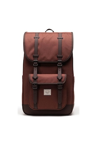 Herschel Little America Mid Backpack Omuz Çantası-en: 22,5 Cm, Boy: 13,5 Cm, Derinlik: 9,5 Cm 11391-07127 Kahverengi Kahverengi