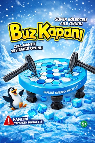 Buz Kırma Masa Oyunu Çocuklar İçin Eğlenceli Ve Eğitici Oyun Seti, Buz Küpü
