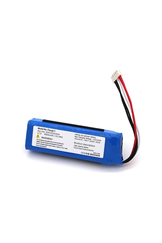 Sertec Charge 3 Bluetooth Hoparlör Uyumlu 3.7v 6000mah Soketli Batarya