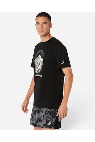 Asics Fujıtraıl Logo Ss Top Erkek Siyah Kısa Kollu Tshirt 2011d527-001