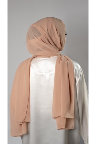 Sütlü Kahve Pratik Hazır Geçmeli Şal Şifon Boru Boneli 3001_26