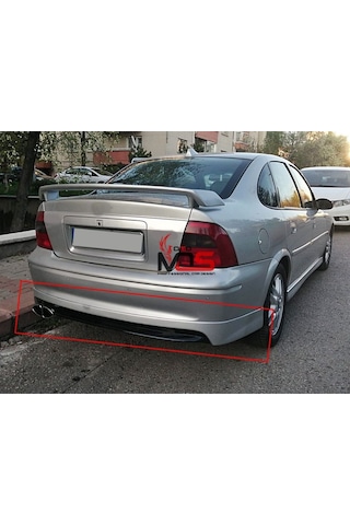 Opel Vectra B Makyajlı Kasa Arka Tampon Eki Fiberglass Boyasız