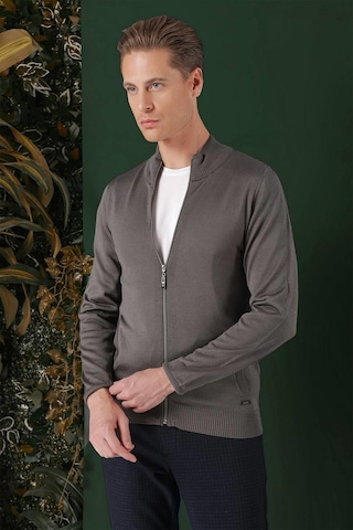 Efor Tr 860 Slim Fit Füme Klasik Triko Füme