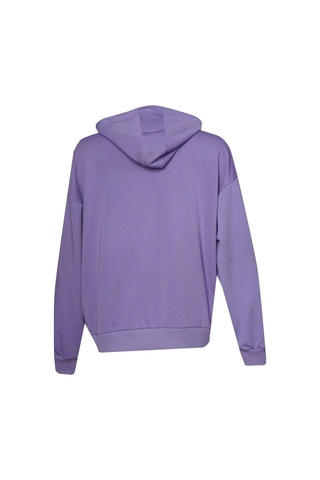 Hummel Devon Zip Neck Hoodie Mor Kadın Hoodie Mor