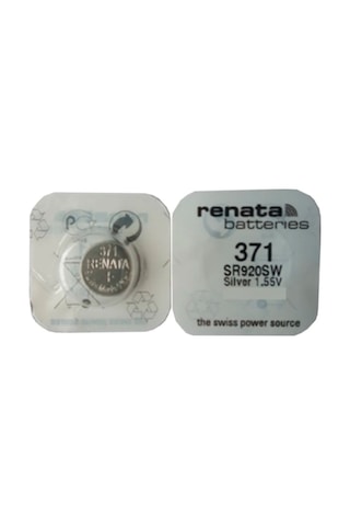 Renata 371 SR920SW 1.55V Saat Pili 3'lü