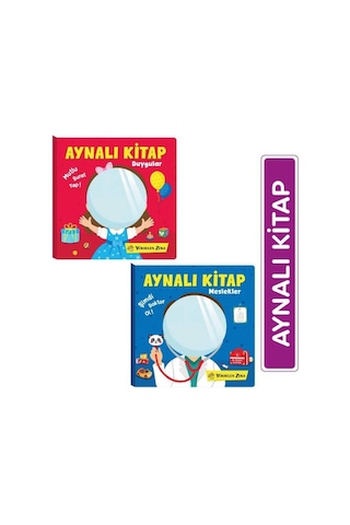 Aynalı Kitap 2mp 039li Set Duygular - Meslekler