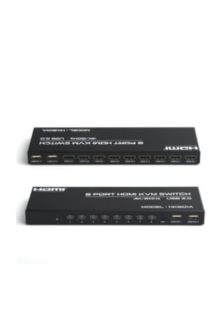 Dark DK-AC-KVMHD8X1 8 Port 4K 60 Hz HDMI Kvm Switch