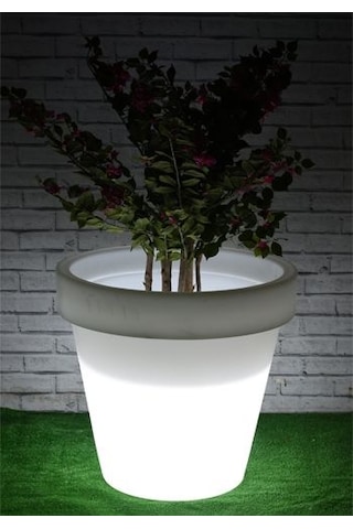 Led Işıklı Ø90cm Saksı