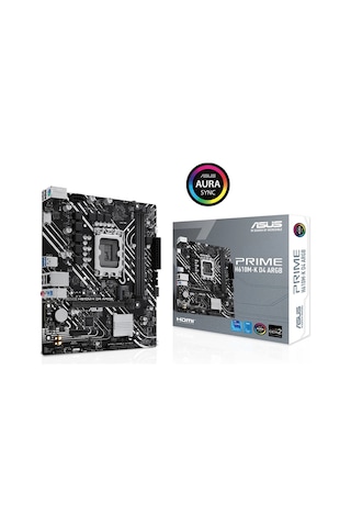 Asus Prıme H610m-k D4 Argb Intel 1700p Ddr4 3200