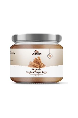 Organik Seylan Tarçın Toz 75g- Organik Seylon Tarçın Toz 75g - Organic Ceylon Cinnamın Powder 75g