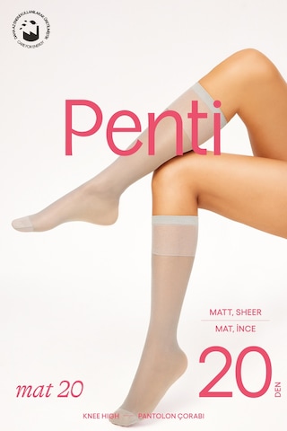 Penti Mat 20 Pantolon Çorabı Pclpy27t23sk-186 Duman Nefti