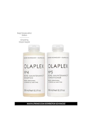 Olaplex Bond Maintenance No:4 Şampuan 250 ML + Saç Kremi 250 ML