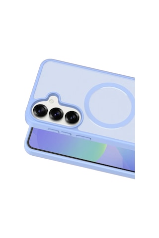 Joko - 386 - Samsung Galaxy Uyumlu S26 Plus Jota Magsafe Kapak - - Csmo-tex - Açık Mavi