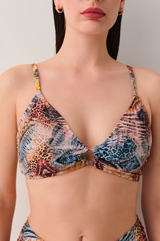 Suwen Freya Üçgen Bikini Üst Sb25315984984 Etnik Desenli