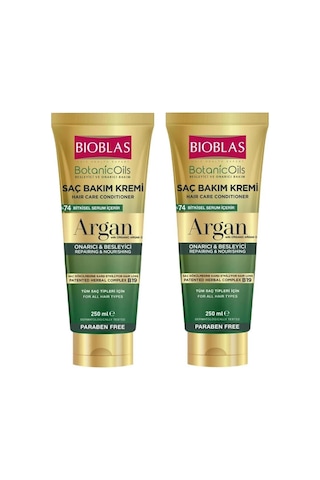 Botanic Oils Argan Yağlı Saç Bakım Kremi 250 Ml 2 Adet