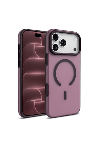 Apple İphone 18 Pro Max Kılıf M-safe Şarj Özellikli Kuin Kapak Siyah Apple İphone 18 Pro Max Kılıf M-safe Şarj Özellikli Kuin Kapak Siyah