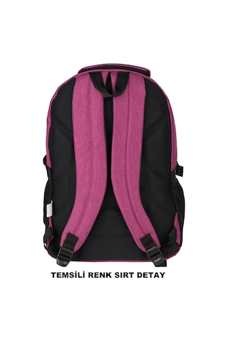 Relaxion Su Geçirmez Çok Gözlü Sırt Çantası Mavi 2055 MAvi