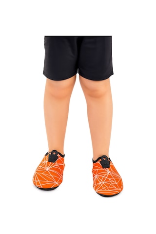 Kiko Kids Prizma Havuz Plaj Erkek Çocuk Deniz Ayakkabısı 7515 Turuncu - Beyaz Turuncu - Beyaz Beyaz - Turuncu