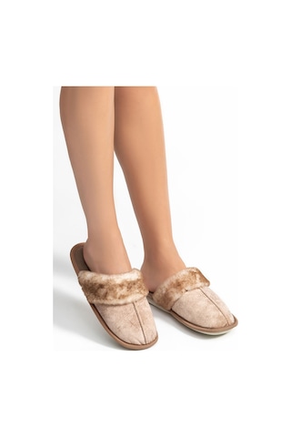 Twigy Sonia Kadın Ev Terliği Kahverengi 37/41 YY0082 Kahverengi