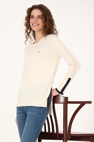 U.s. Polo Assn. Kadın Kazak /triko 50308922-vr256 İnci
