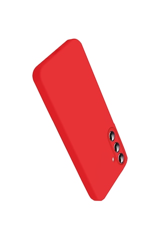 Samsung Galaxy Uyumlu A27 5g Kılıf Biye Yumuşak Silikon Case Kırmızı