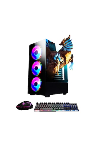 Ramtech Fullforce FF463 R5-5500 16 GB 256 GB SSD 8 GB RX580 Masaüstü Oyuncu Bilgisayar