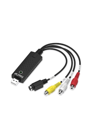 EasyCAP RCA S-Video USB 2.0 DVR Kamera Uydu Dron Kayıt Video Card
