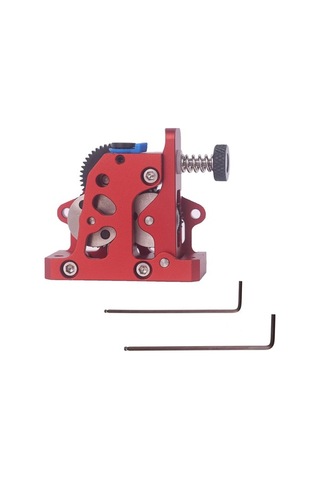 Fortunelane Kırmızı Renk Crealıty Cr10/ender 3/cr6 Ve Voro 3d Yazıcıları İçin Hgx Ekstruder Seti - 9.5:1 Diş Oranı, 180mm/s Hız,