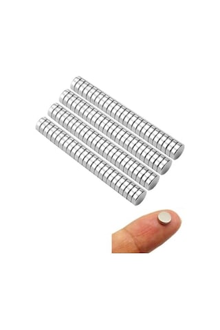 Mıknatıs Yuvarlak D15x3 Mm - 4 Adet - Deney Mıknatısı