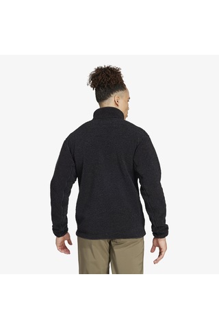 Adidas Terrex Xploric High Pile Fleece Pullover Erkek Siyah Yürüyüş Polar Iw0231