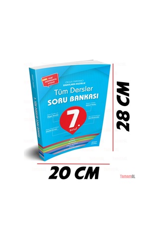 7.Sınıf Tüm Dersler Soru Bankası Türkçe Mat Fen Sos Din Ing