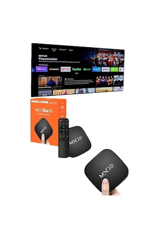 Mx Box Android Tv Media Sound 4k Ultra Hd Görüntü Kaliteli