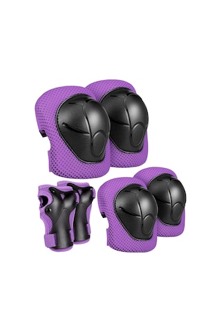 Suntek Bisiklet Açık Hava Etkinlikleri Için Çocuk Dişli Seti Mor