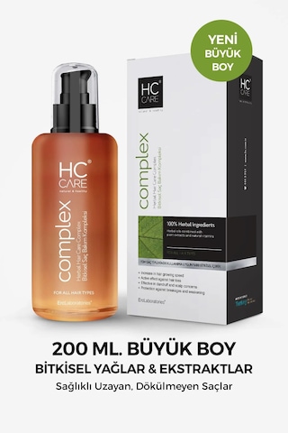 Hc Care Complex Bitkisel Saç Bakım Kompleksi 200 ML