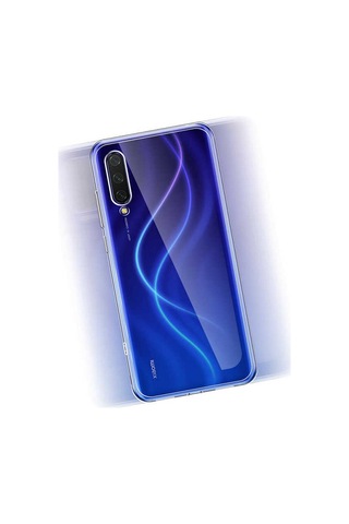 Noktaks - Xiaomi Mi 9 Lite Uyumlu - Kılıf Şeffaf Soft Slim Fitt Süper Silikon Kapak - Şeffaf