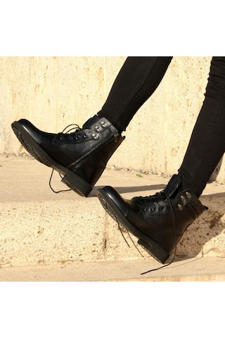 Burç 7016 Erkek Deri Postal Bot